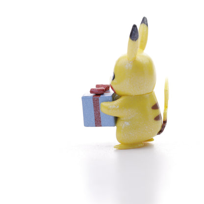 Pokemon Battle Figure - Pearly Glitter Pikachu with present