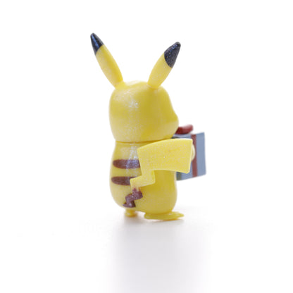 Pokemon Battle Figure - Pearly Glitter Pikachu with present